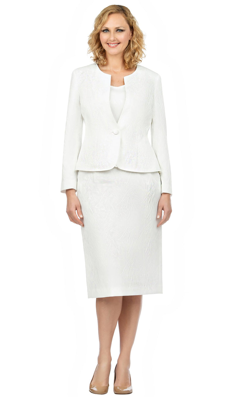 Giovanna Suit S0713-Ivory - Church Suits For Less