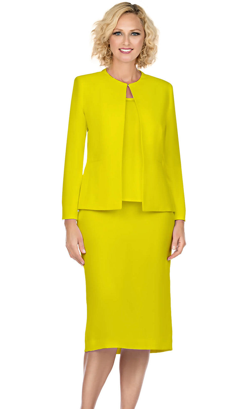 Giovanna Usher Suit S0721-Yellow