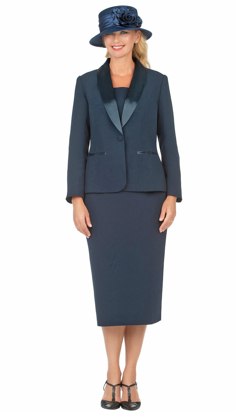 Giovanna Usher Suit 0826B-Navy