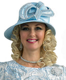 Lily and Taylor Hat H919 - Ice Blue