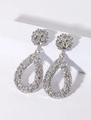 Women Earring Set BDF-6336 Silver