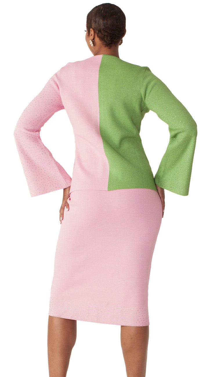 Kayla Knit Suit 5322 - Church Suits For Less