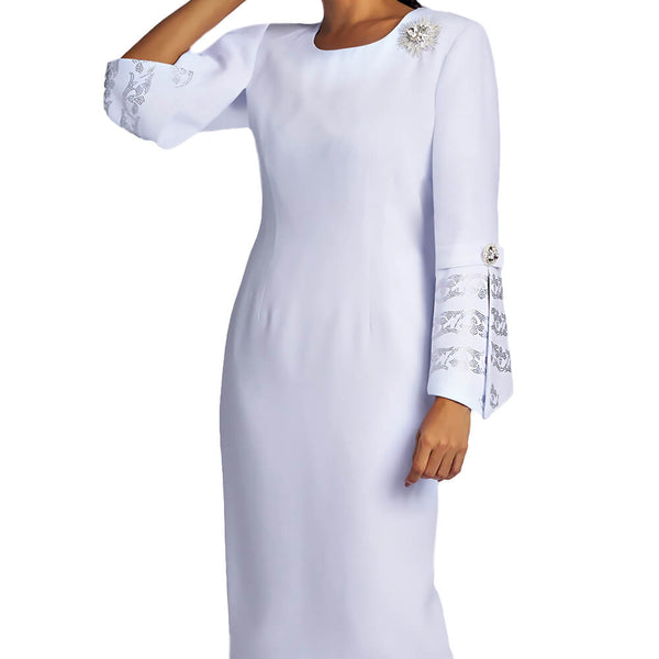 lily and taylor white dresses Lily And Taylor Dress 4625-White