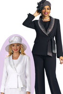 Lily And Taylor Pant Suit 4373 - Church Suits For Less