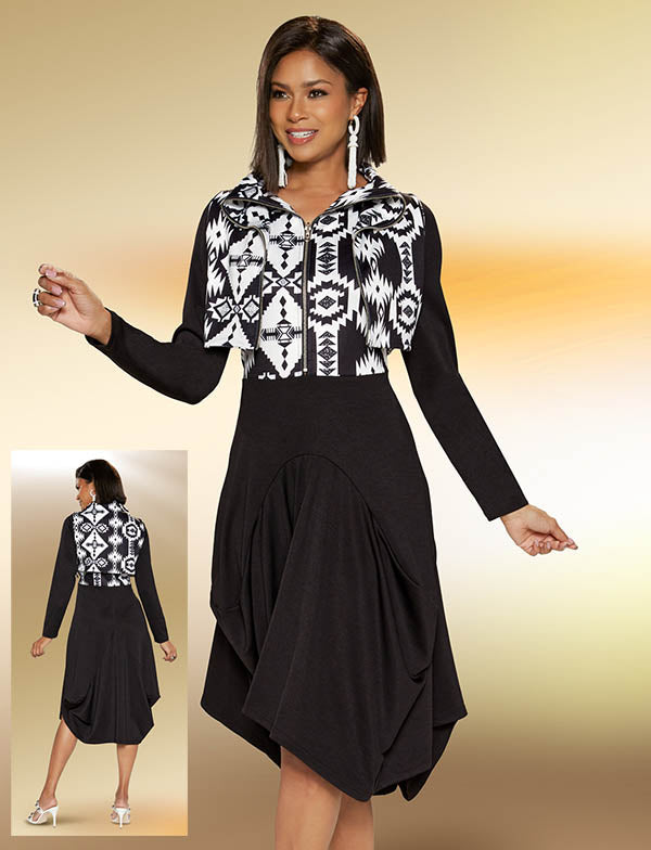 Love The Queen Dress 17368 - Church Suits For Less
