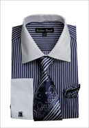 Men Shirt FL631-Navy