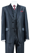 Fortino Landi Suit 5702V5-Black - Church Suits For Less