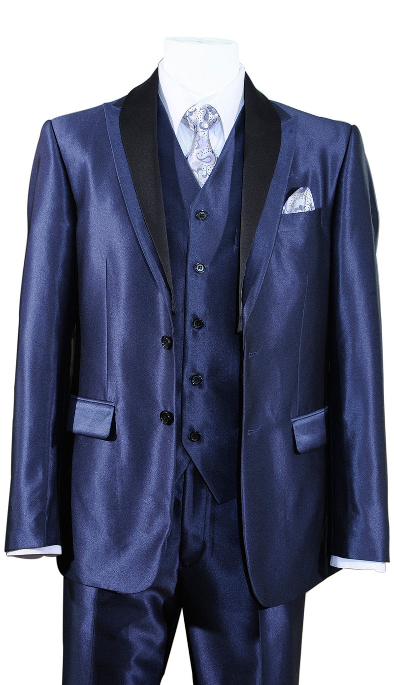 Fortino Landi Suit 5702V5-Navy - Church Suits For Less