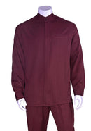 Fortino Landi Walking Set M2826-Burgundy - Church Suits For Less