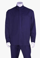Fortino Landi Walking Set M2826-Navy - Church Suits For Less