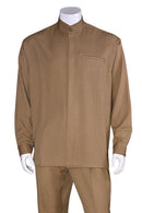 Fortino Landi Walking Set M2826-Tan - Church Suits For Less