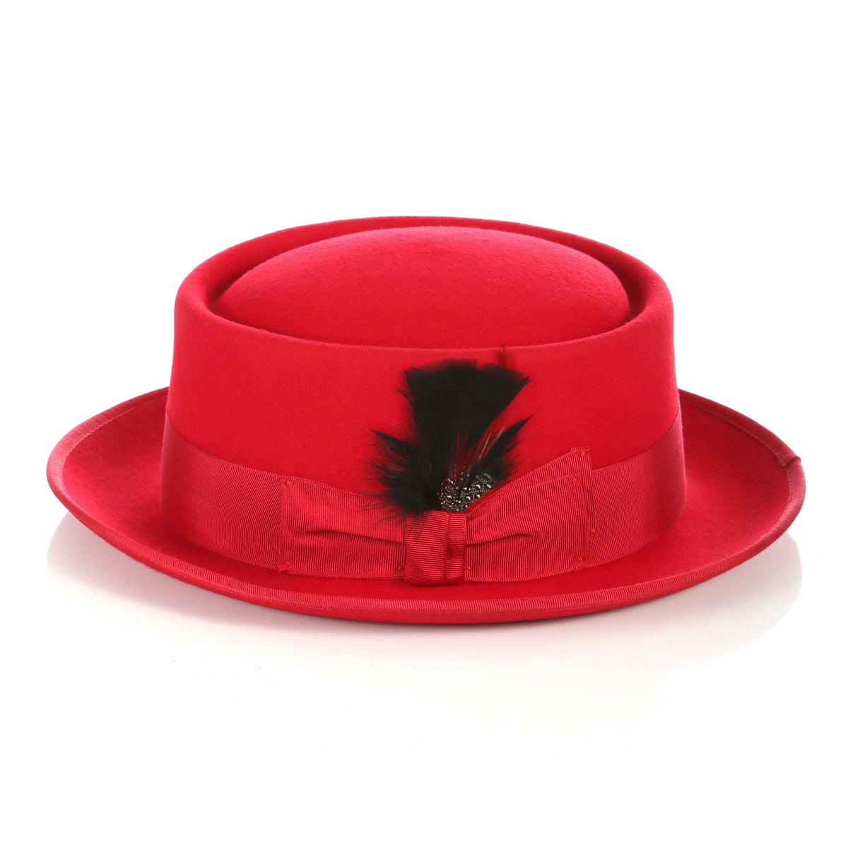 Men Classic Pork Pie Hat-MSD32