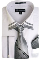 Men Dress Shirt SG28-White