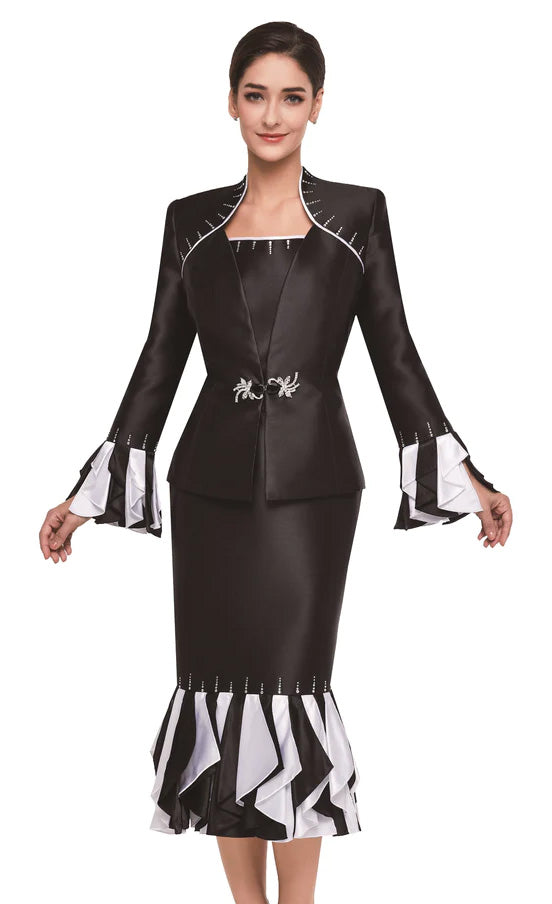 Serafina Skirt Suit 3433 - Church Suits For Less
