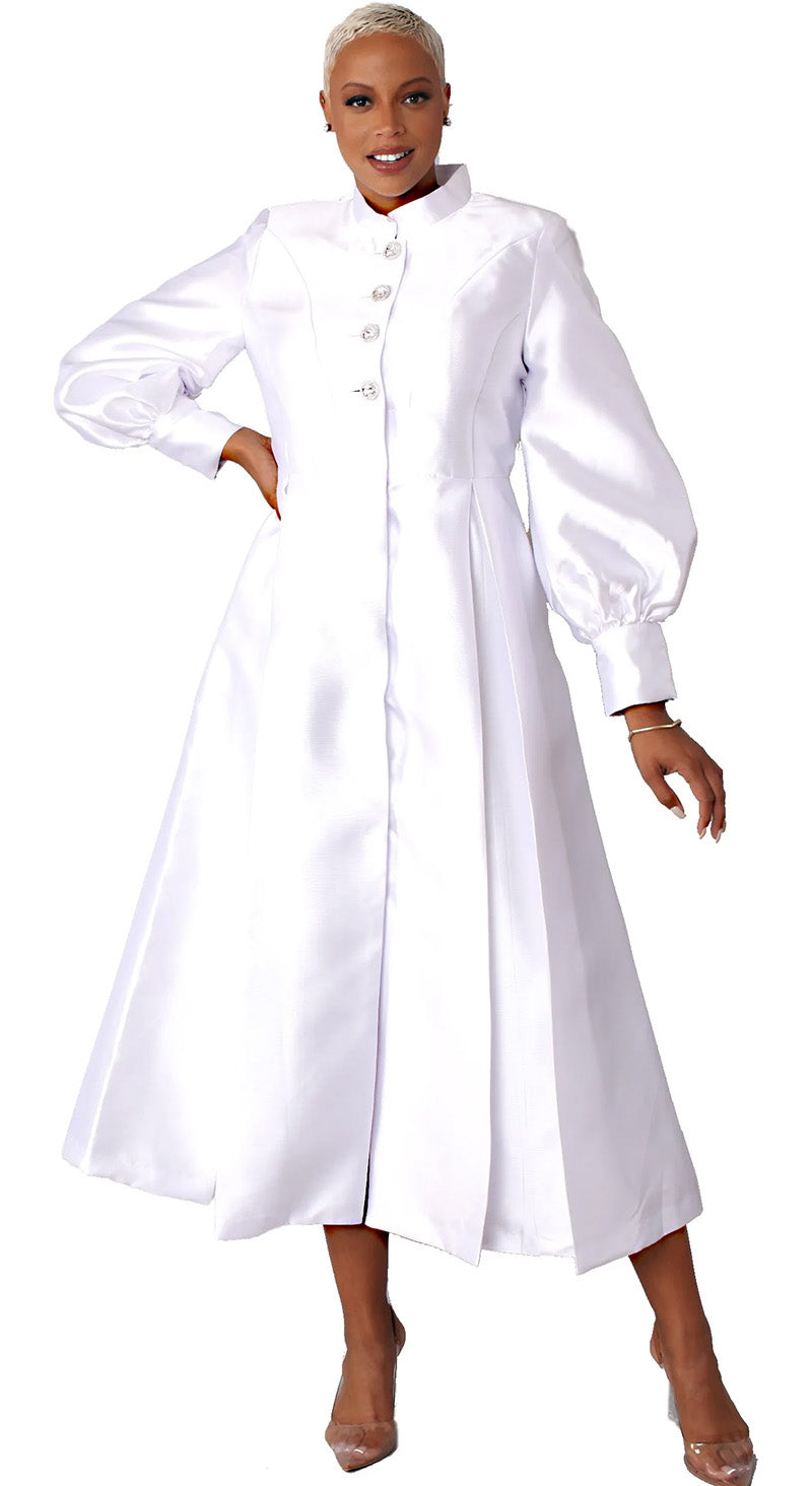 Tally Taylor Church Robe 4802-White