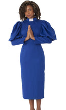 Tally Taylor Usher Dress 4813-Royal Blue