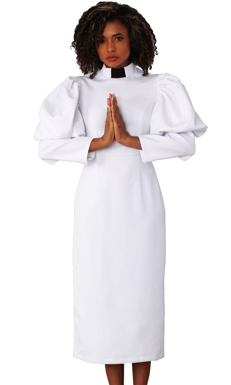 white usher dresses GMI Dress G11674 Women's (Sizes 30W-36W) / 32w White / 32W / ADD HAT +$20.00 Tally Taylor Usher Dress 4813-White