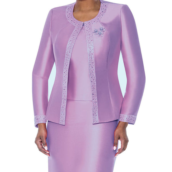 Terramina Church Suit 7637-Lavender