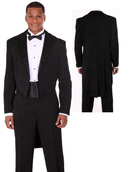 Men Tuxedo T505-Black - Church Suits For Less