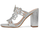 Women Church Shoes URSA-C-Silver - Church Suits For Less