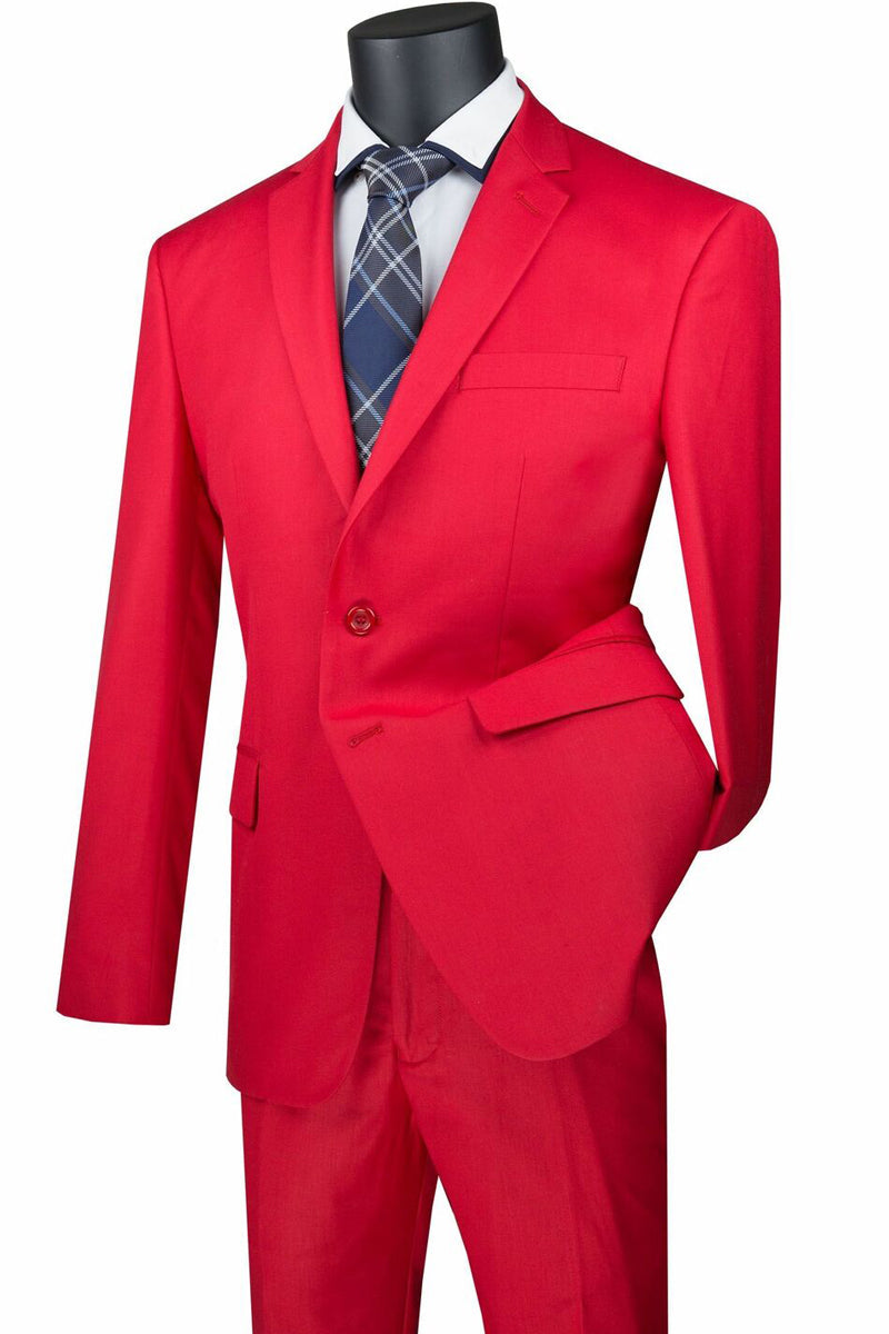 Vinci Men Suit SC900-12-Red