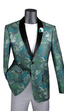 Vinci Sport Jacket BSF-11-Emerald - Church Suits For Less