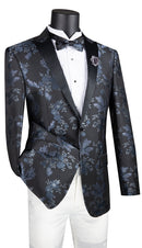 Vinci Sport Coat BSF-14-Black - Church Suits For Less