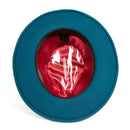 Men Church Fedora Hat- Acid Blue - Church Suits For Less