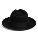 Men Fashion Fedora Hat Black