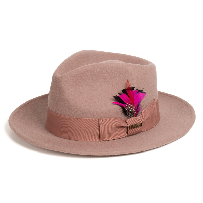 Men Church Hat Dusty Pink - Church Suits For Less