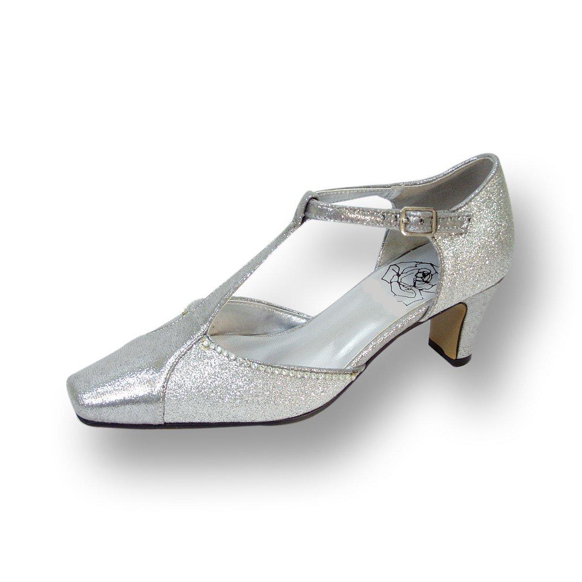 Women Church Shoes DP772-Silver