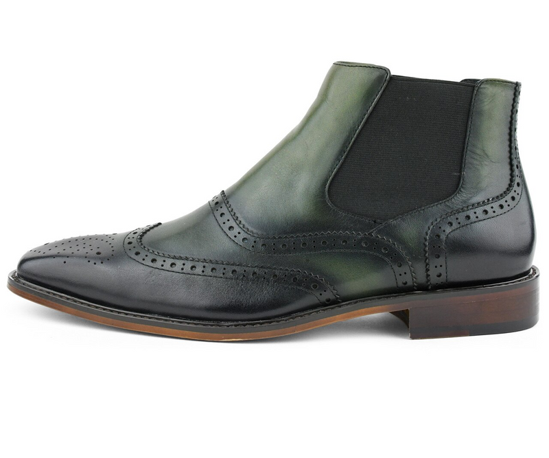 Men Dress Mid Boot-2632 - Church Suits For Less