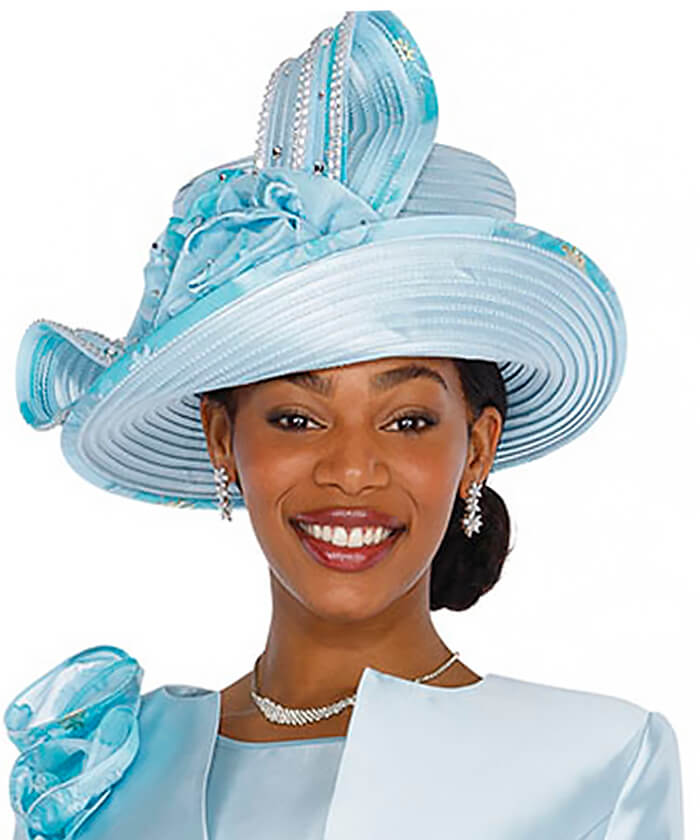 Champagne Italy Church Hat 5852 - Church Suits For Less