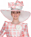 Champagne Italy Church Hat 6062 - Church Suits For Less