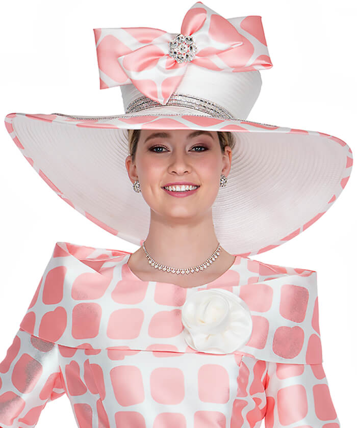 Champagne Italy Church Hat 6062 - Church Suits For Less