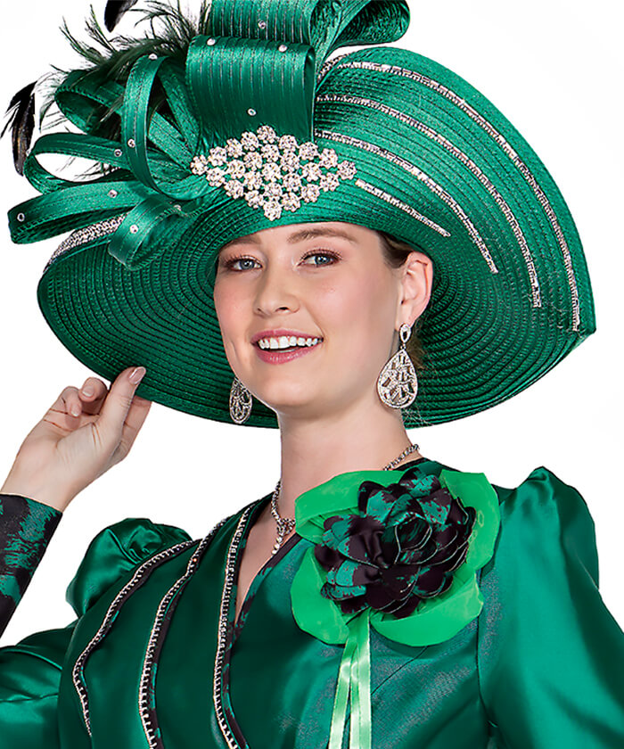 Champagne Italy Church Hat 5974 - Church Suits For Less