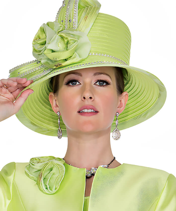 Champagne Italy Church Hat 5852 - Church Suits For Less