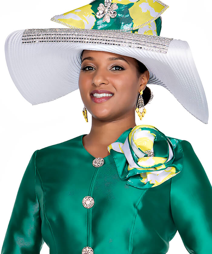 Champagne Italy Church Hat 6061 - Church Suits For Less