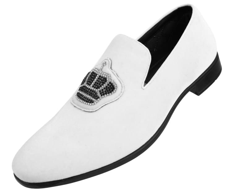 Men's Dress Shoe Crown White