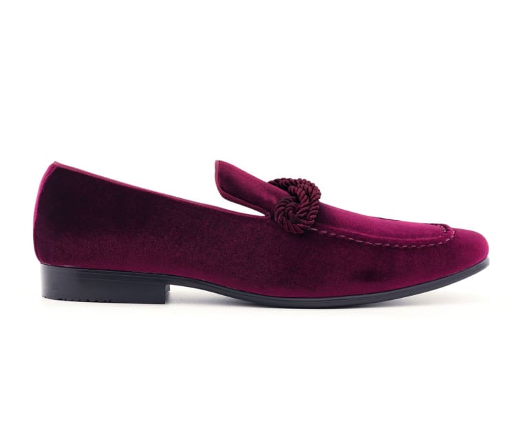burgundy suede dress shoes mens Paul Parkman Men's Burgundy Suede & Black Patent Oxfords - 17BUR85 EU 39