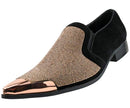 Men Dress Shoes-Dezzy Rose Gold